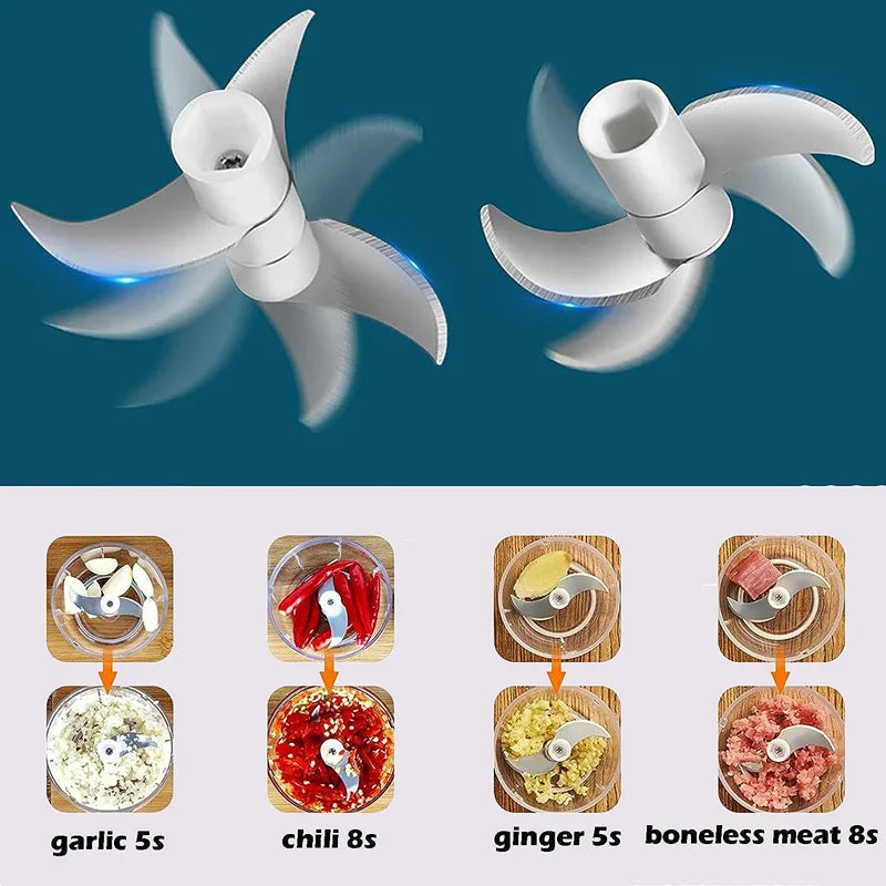 USB Mini Food Chopper – Home Masher & Kitchen Gadget