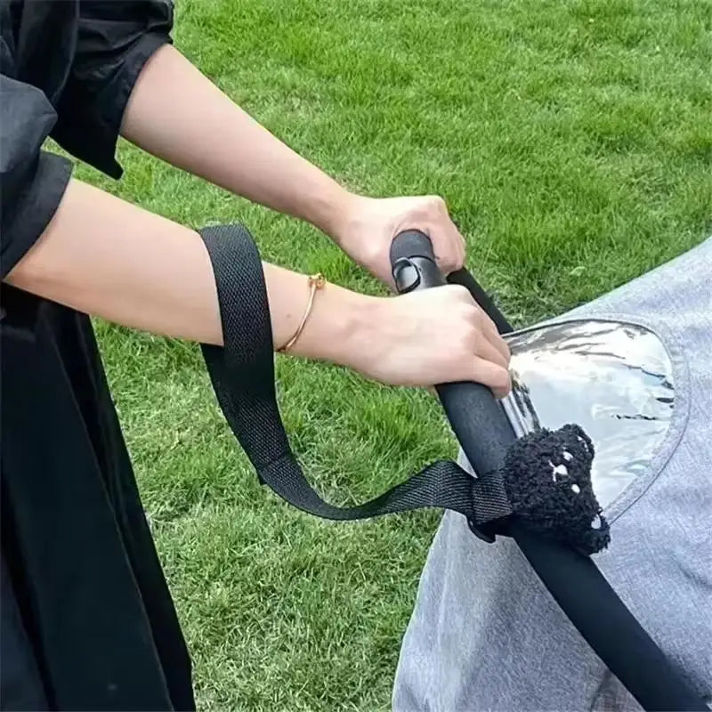 Non-Slip Baby Stroller Wrist Strap – Safety Handlebar Belt