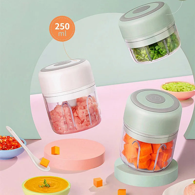 USB Mini Food Chopper – Home Masher & Kitchen Gadget