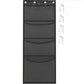 Black Hanging Toy Organizer – Over-Door Storage for Stuffed Animals