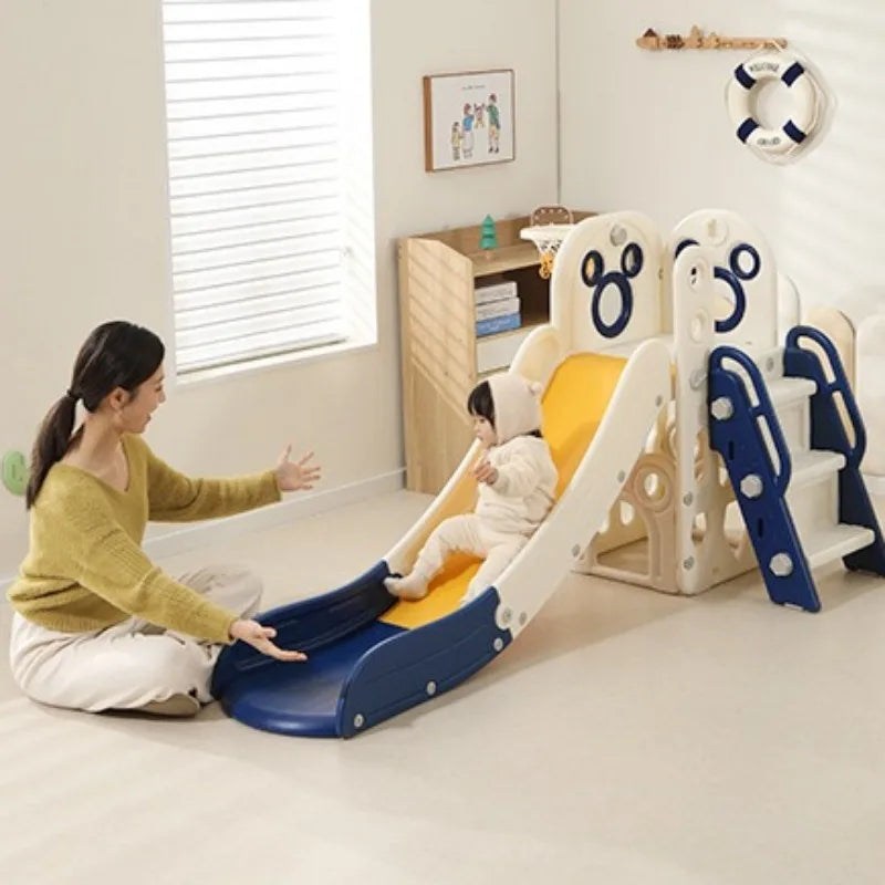 Foldable Toddler Slide Indoor Playset – Safe, Nonslip & Easy to Assemble