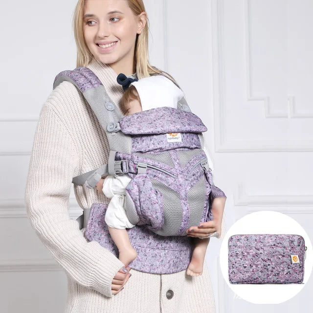 Porte-bébé ergonomique Egobaby – Face à la route et face au dos (0–36 mois)