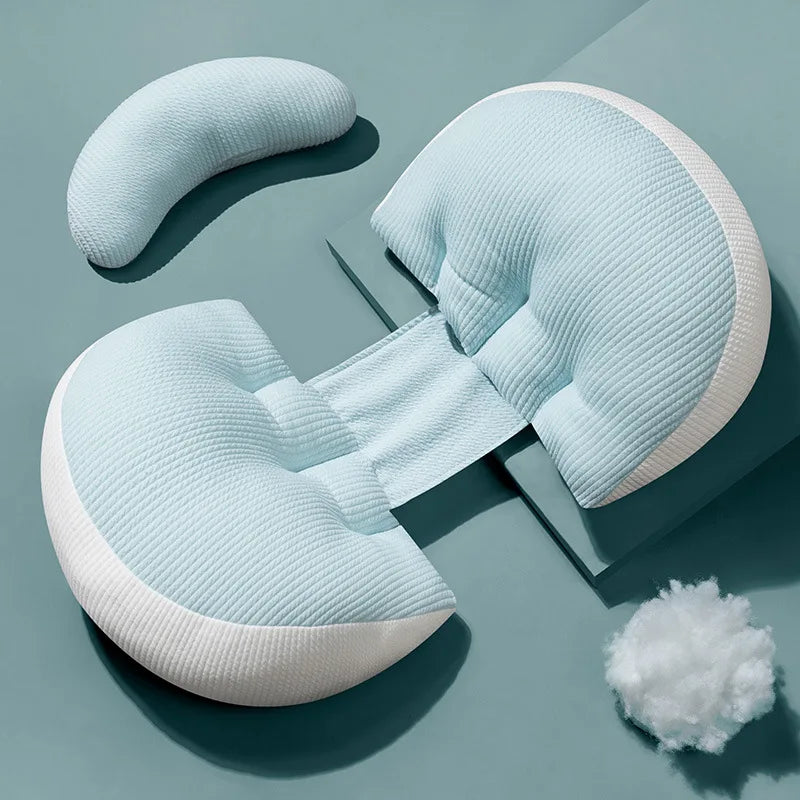 Pregnancy Waist Pillow – Soft Cotton Abdominal & Maternity Support