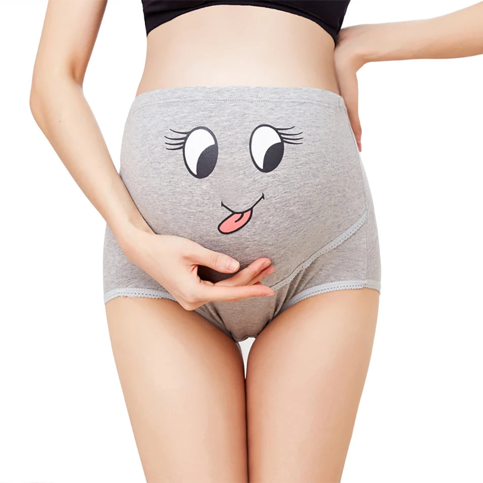 Summer Plus-Size Maternity Pants – High-Waist Breathable Pregnancy Support