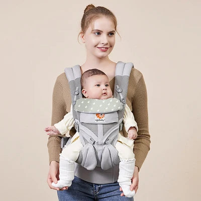 Porte-bébé ergonomique Egobaby – Face à la route et face au dos (0–36 mois)