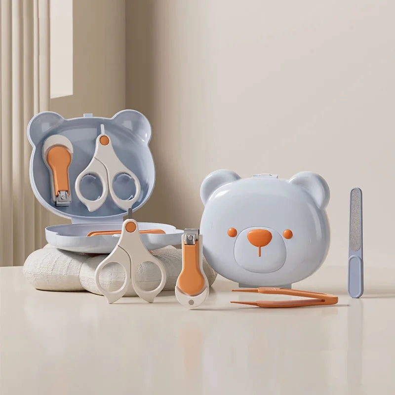 Infant Nail Care Set – Anti-Pinch Clippers for Newborns