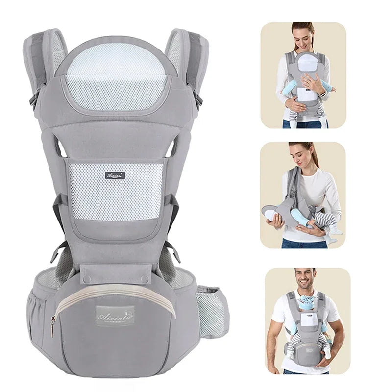 Infant Baby Sling – Front-Facing Ergonomic Hipseat Carrier