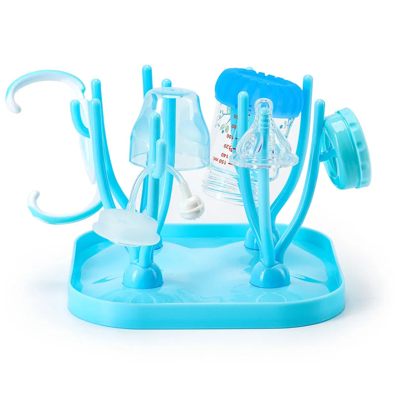 Porte-biberons et sèche-biberons – Support amovible pour gobelets et rangement de tétines