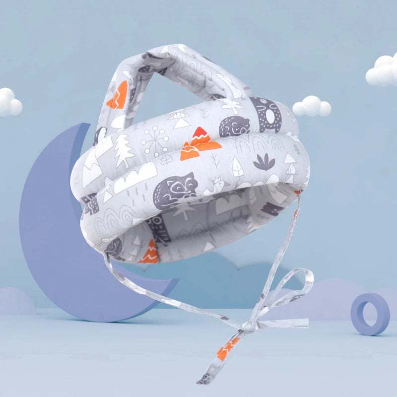 Casque de sécurité pour enfants | Protection de tête souple et ajustable pour bébé
