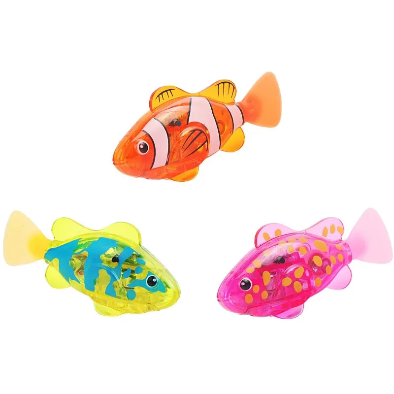 Poisson nageur interactif – Lumières et amusement aquatique !