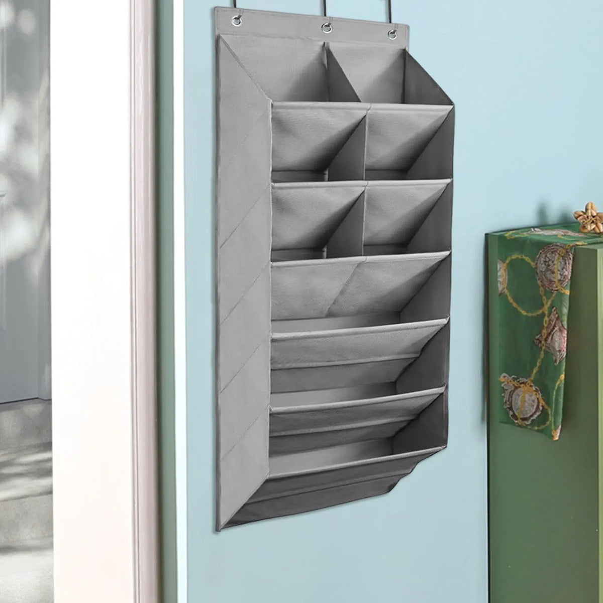 Rangement multifonctionnel pour chaussures et jouets à suspendre à la porte – Idéal pour la maison