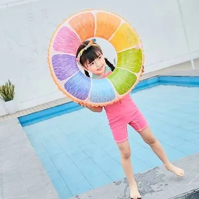 Toddler Pool Float – Fruit-Shaped Baby Swimming Ring