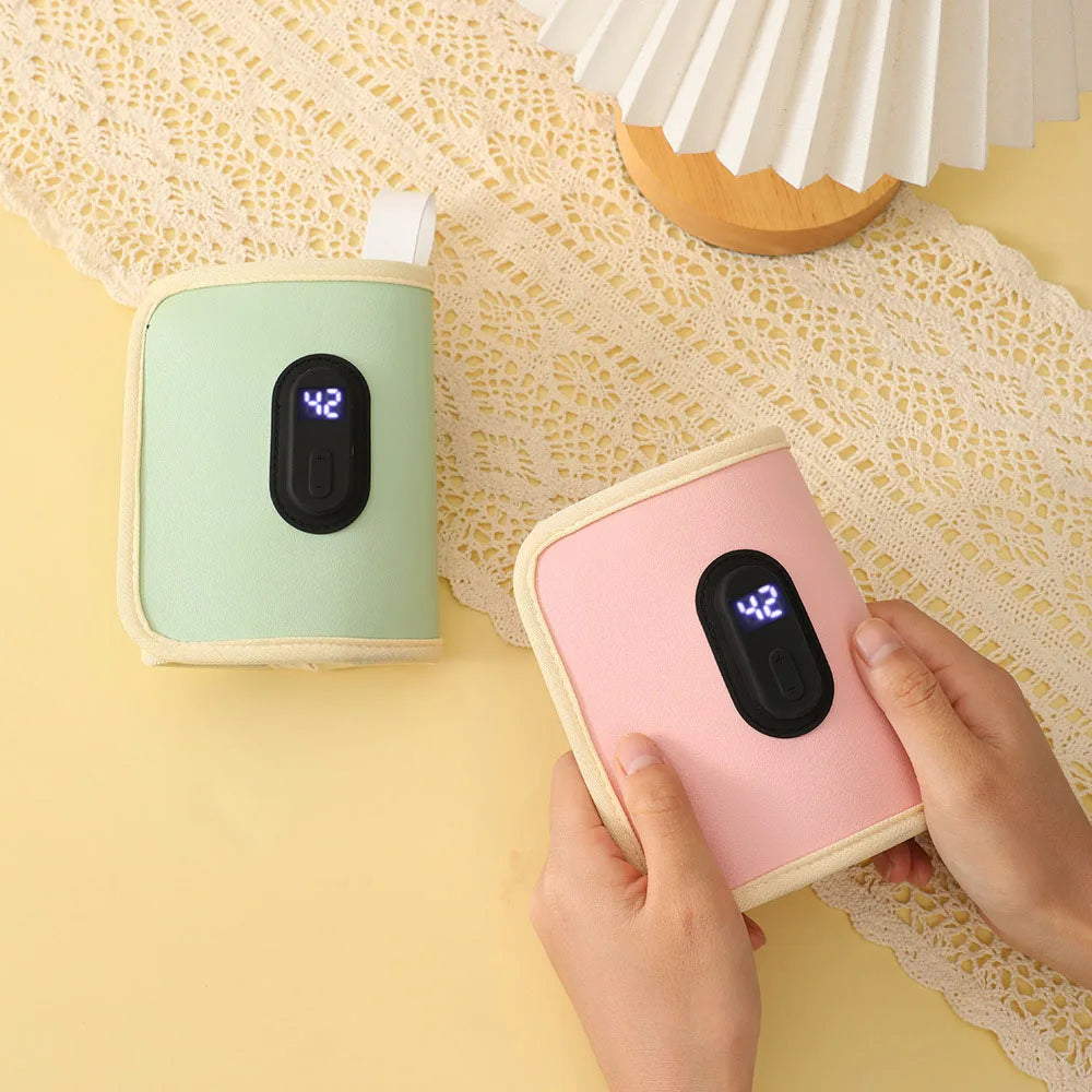 Sachet chauffe-biberon | Manchon chauffant USB avec température réglable jusqu'à 20 °C