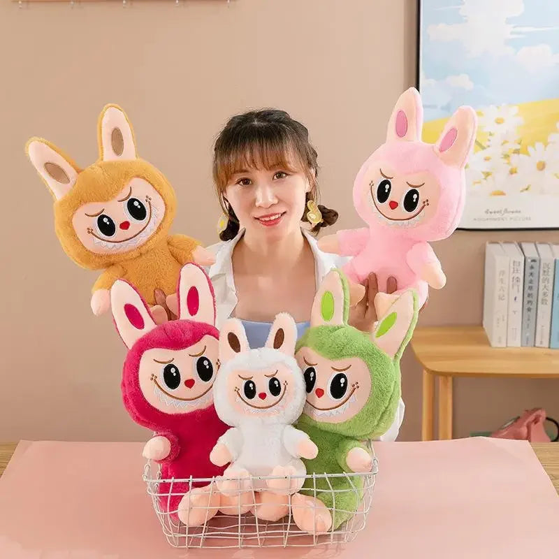 Adorable peluche lapin femelle – Douce et câline