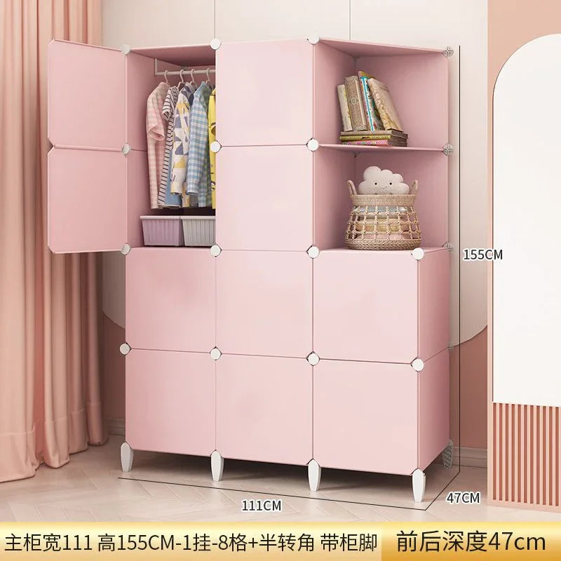 Modular Baby Wardrobe – Minimalist Nordic Fabric Storage
