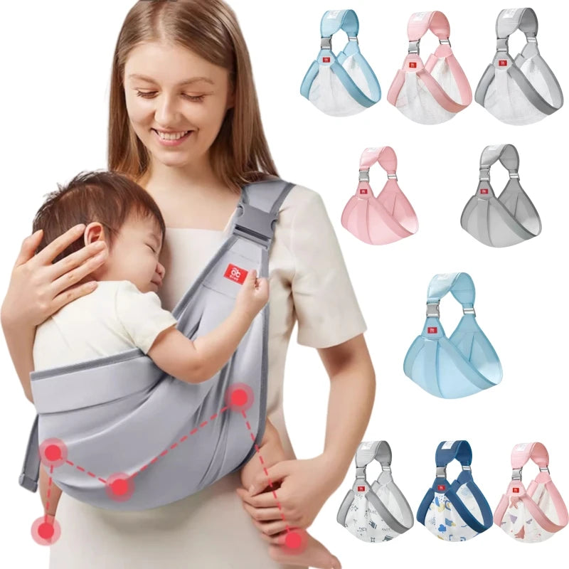 Portable Breathable Baby Hip Seat Carrier & Sling