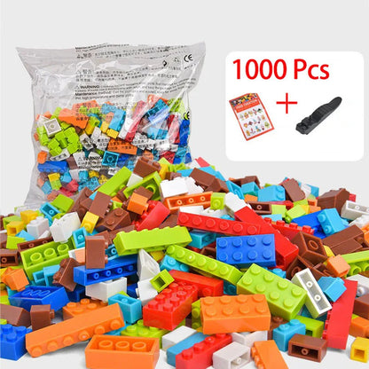 Random Bulk Assemble Building Blocks Parts for Kids Model Toys