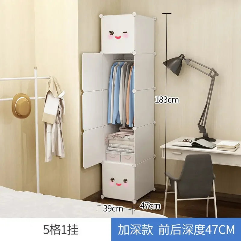 Baby & Kids Wardrobe – Modular Girl Room Organizer
