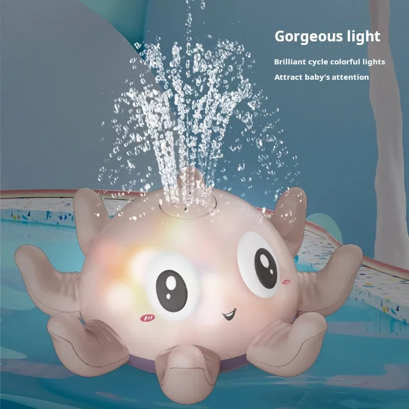 Toddler Bath Toy – Auto Sensing Octopus Water Sprayer