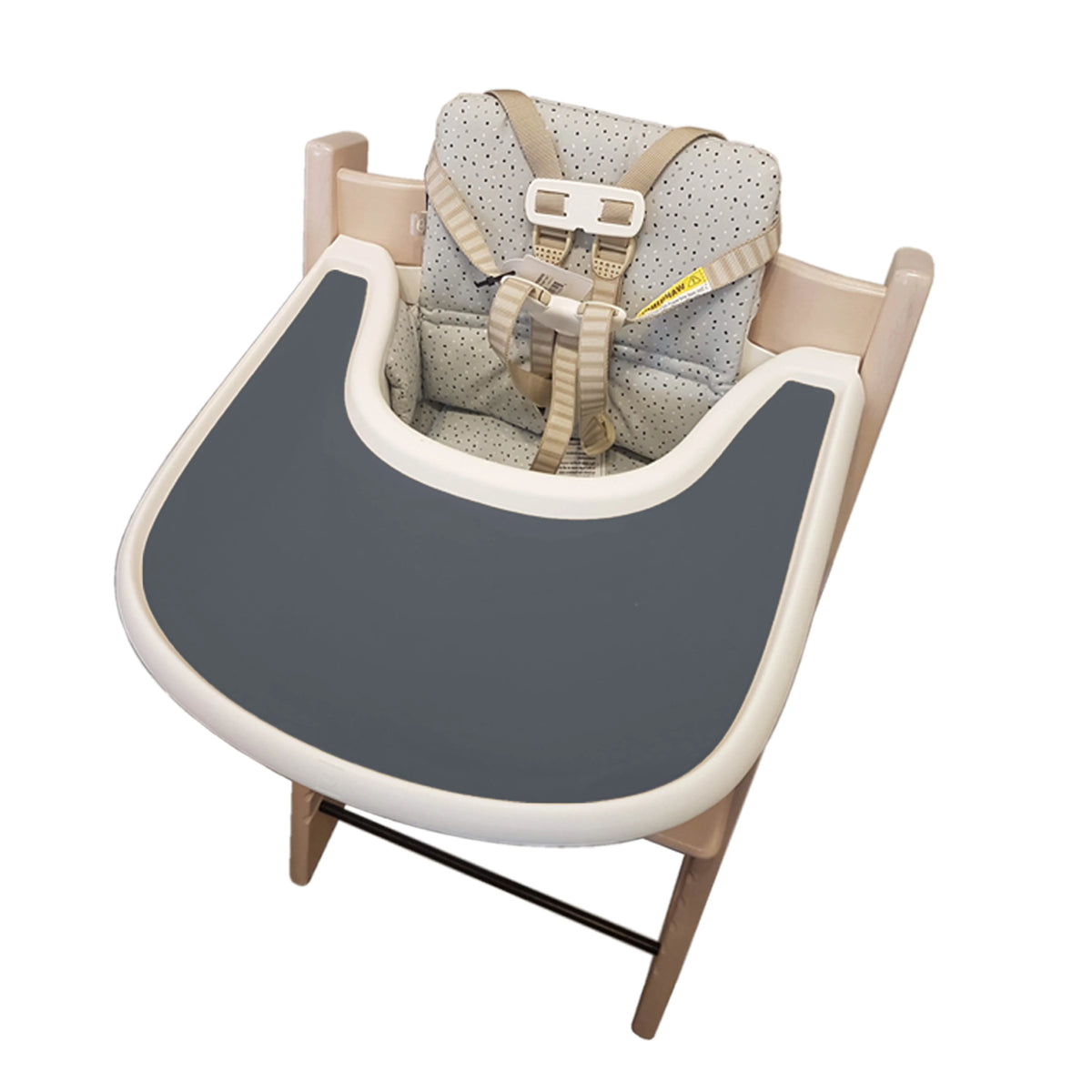 Napperon en silicone pour chaise haute – Plateau plat pour bébé