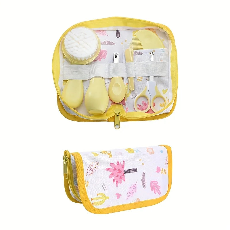 Kit de soins pour bébé 6 pièces – Kit de voyage portable avec sac