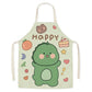 Cute Animal Print Kids Cooking & Cleaning Apron