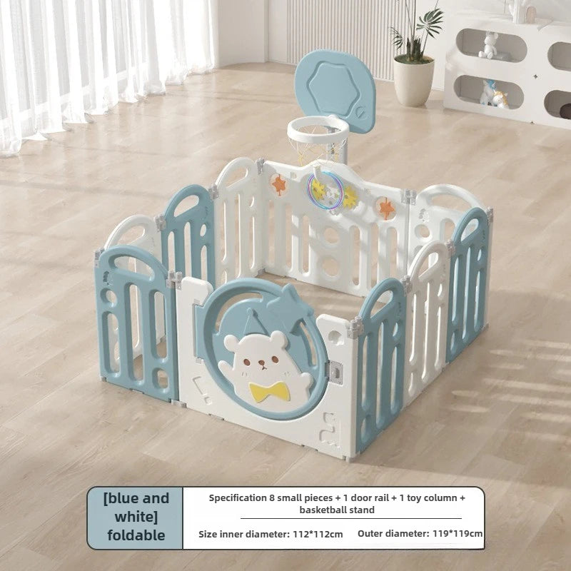 Foldable Baby Safety Fence – Anti-Fall Protection!