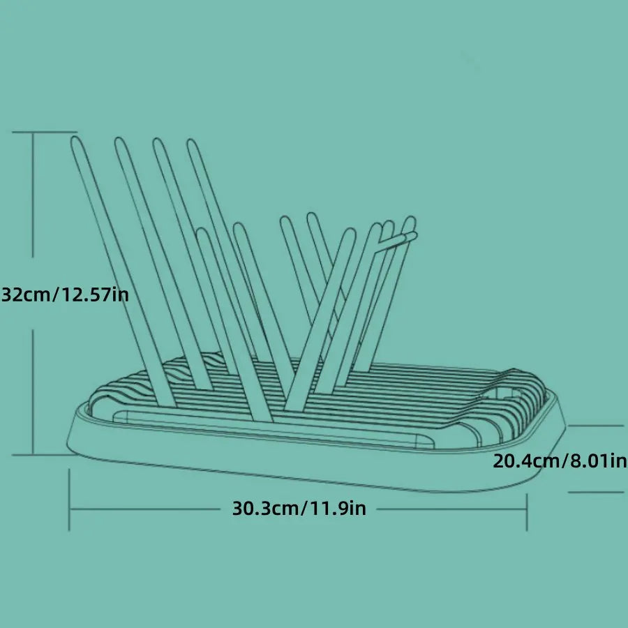 Toddler Feeding Bottle Organizer – Two-Tier Baby Bottle Dryer