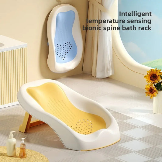 Newborn Butt Washing Rack – Portable Sit or Lie Bath Stand