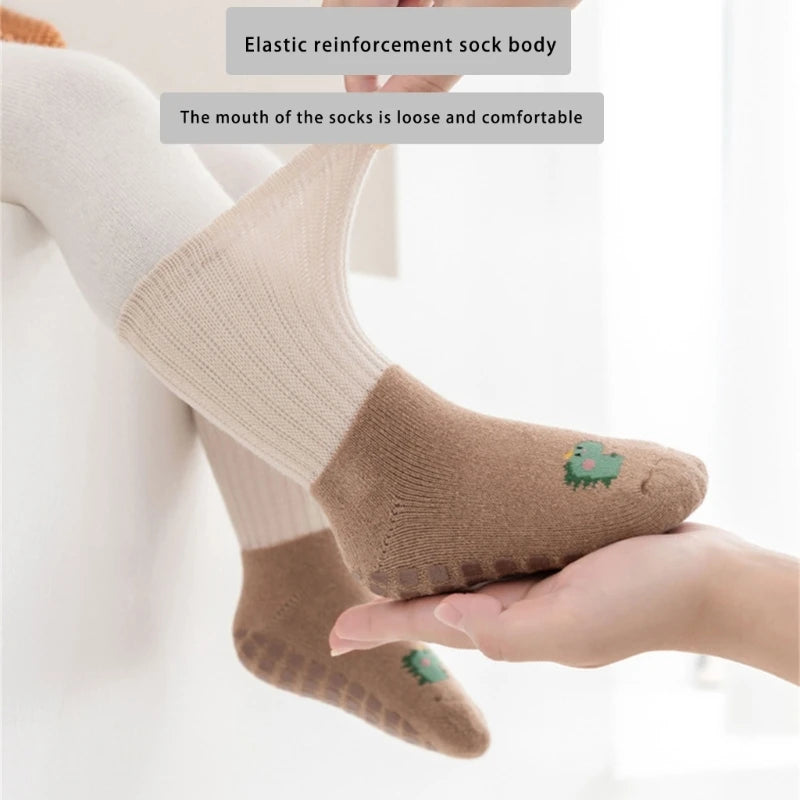 Cartoon Grip Socks for Babies
