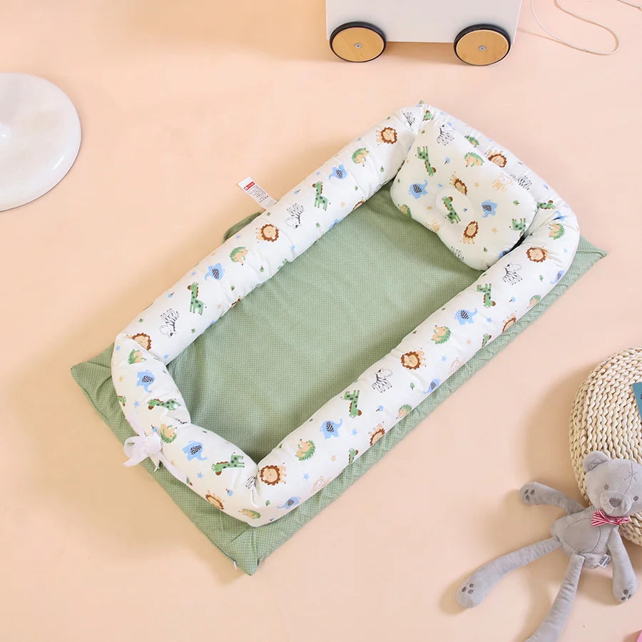 Portable Baby Nest – Folding Travel Bed for Newborns