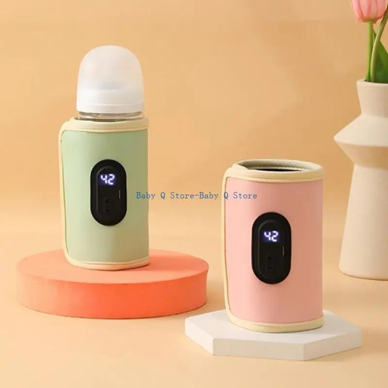 Portable Baby Bottle Warmer | X5XE Sleeve with Digital Temperature Display