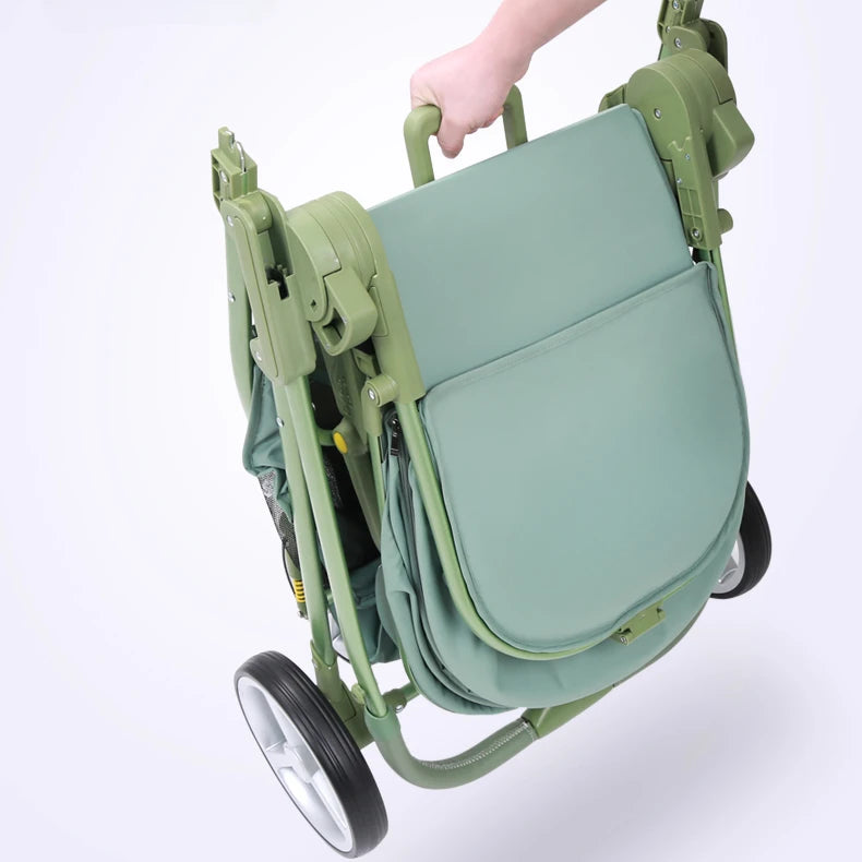 2-in-1 Portable Multifunctional High Landscape Baby Stroller (0–3Y)