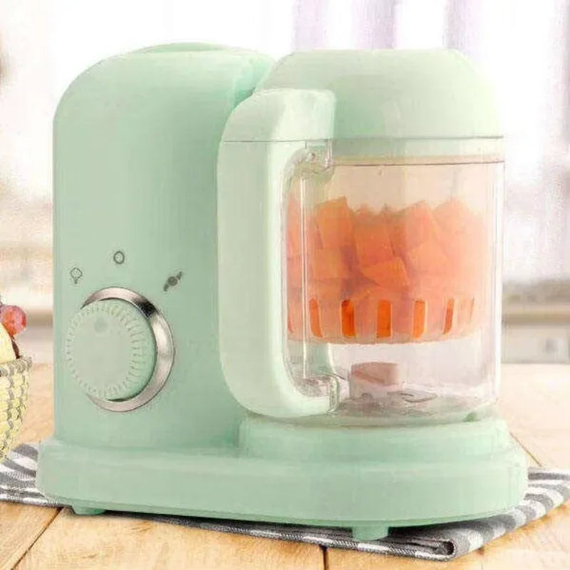 Mixeur électrique portable pour aliments pour bébés – Cuiseur vapeur et chauffe-plats combinés