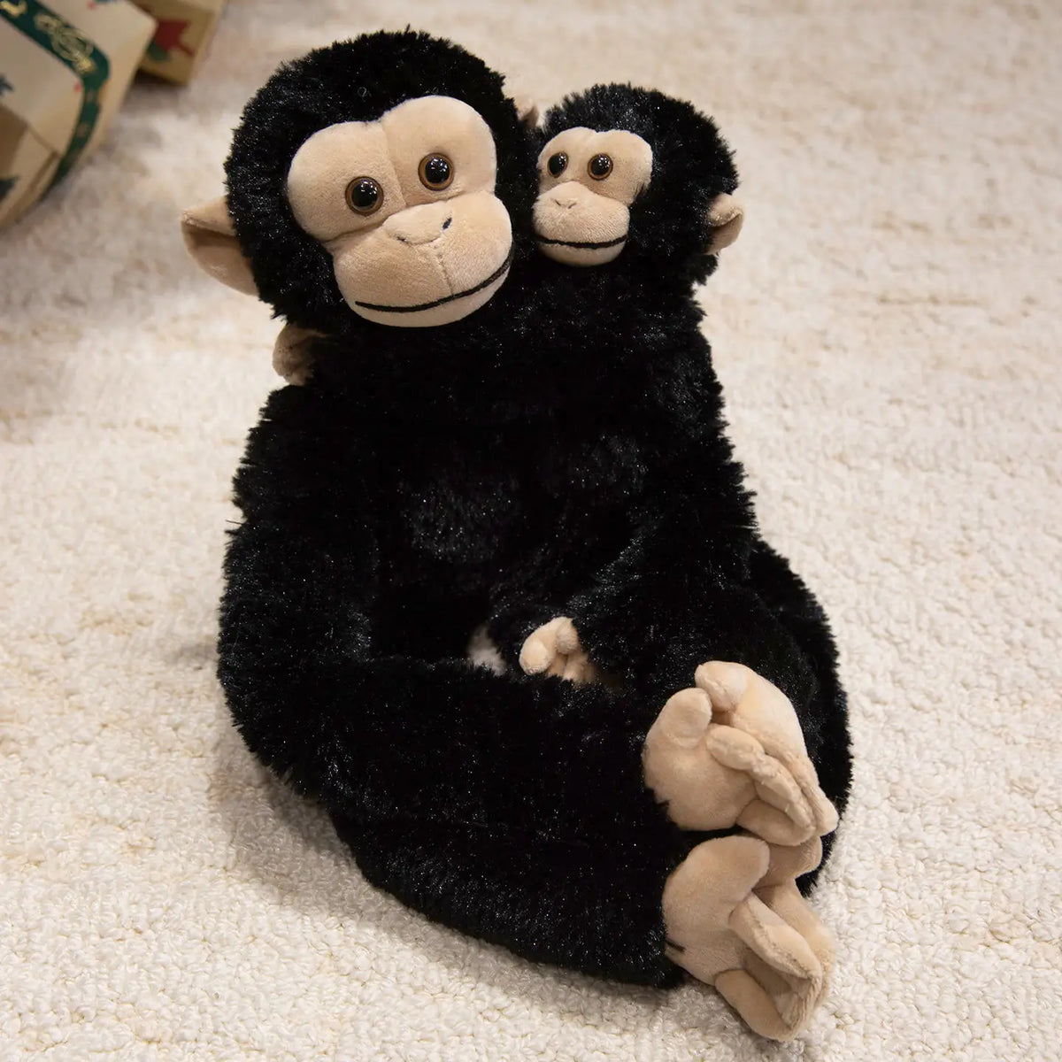 Adorables peluches suspendues gorille et singe