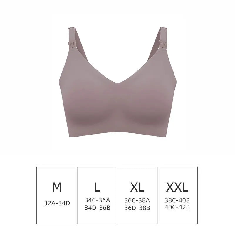 Soutien-gorge d'allaitement ultra-fin – Soutien de maternité push-up sans armatures