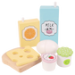 Ensemble d'aliments en bois pour jouer – Cuisinez et créez !