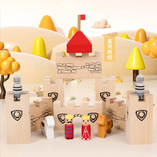 Montessori Castle Blocks – Build & Learn!