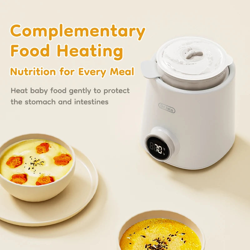 2-in-1 Baby Bottle Warmer & Sterilizer | Rapid Milk Heating for Newborns