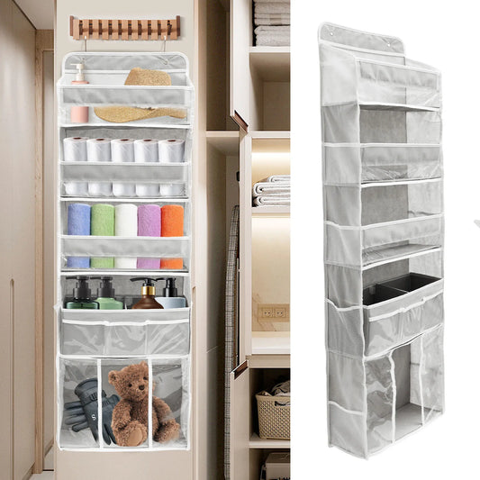 Over-Door Hanging Organizer – Multi-Pocket Storage for Toys & Baby Essentials