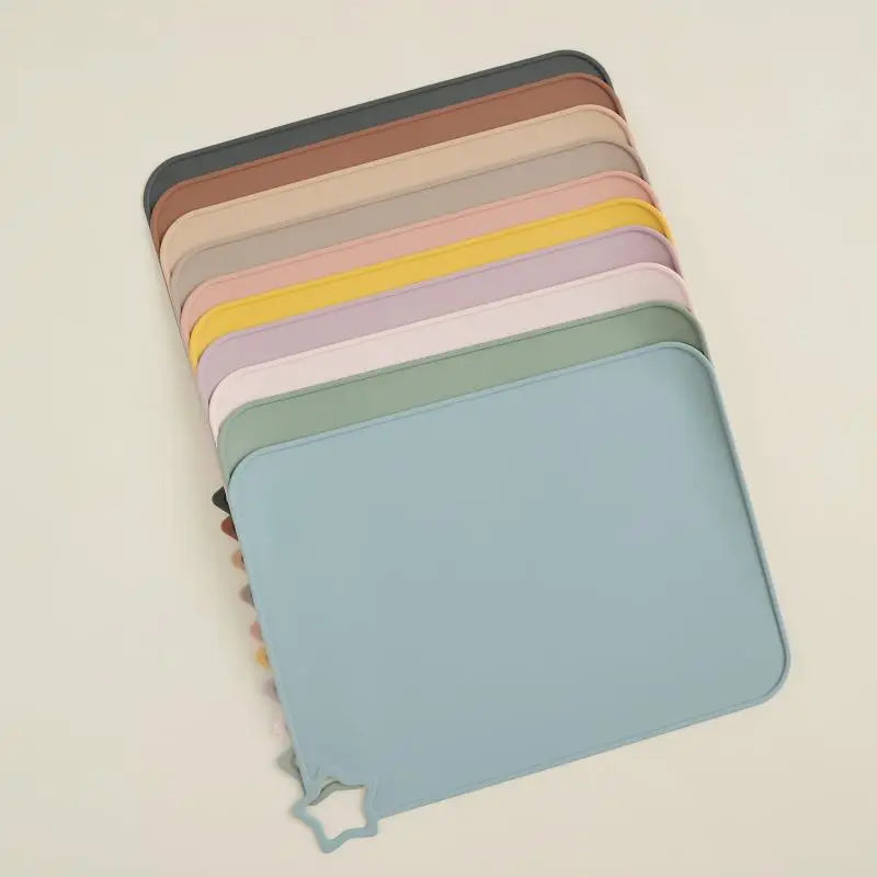 Kids Silicone Dining Mat – Anti-Slip, Heatproof Table Pad