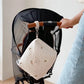 Korean Style Quilted Diaper Bag – Embroidered Mummy Shoulder Organizer