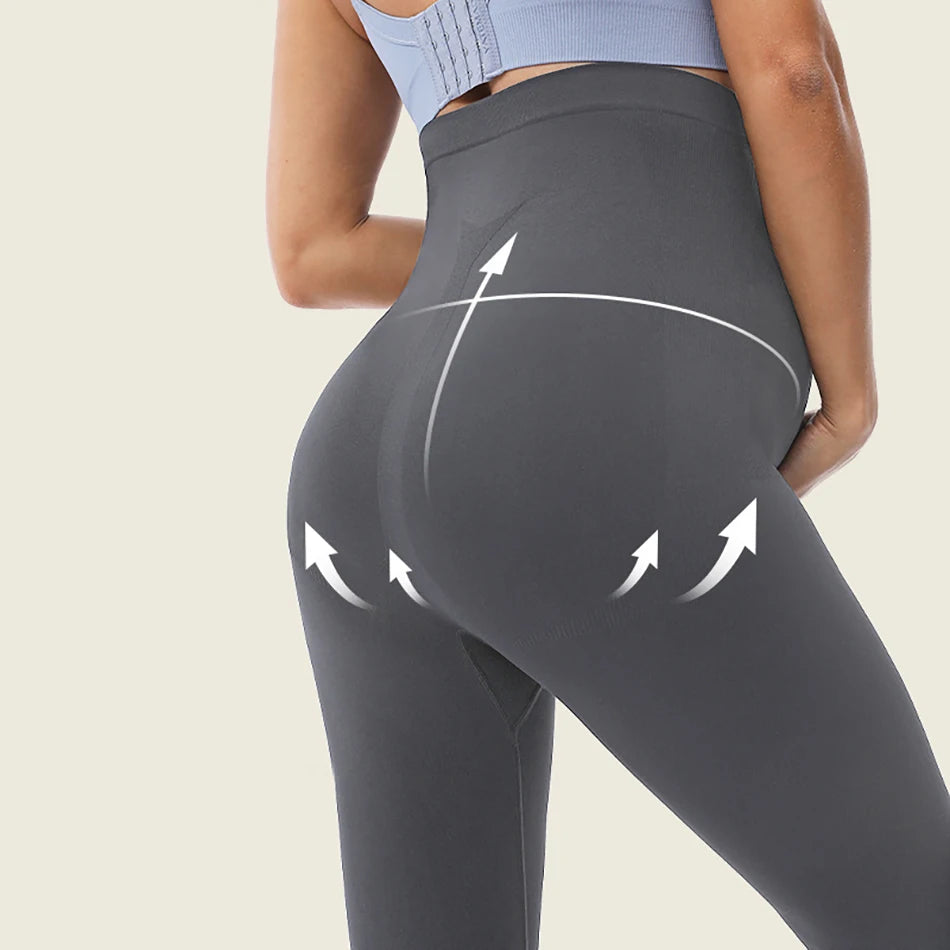 Pantalon de yoga de maternité sans coutures – Leggings de soutien abdominal haute élasticité