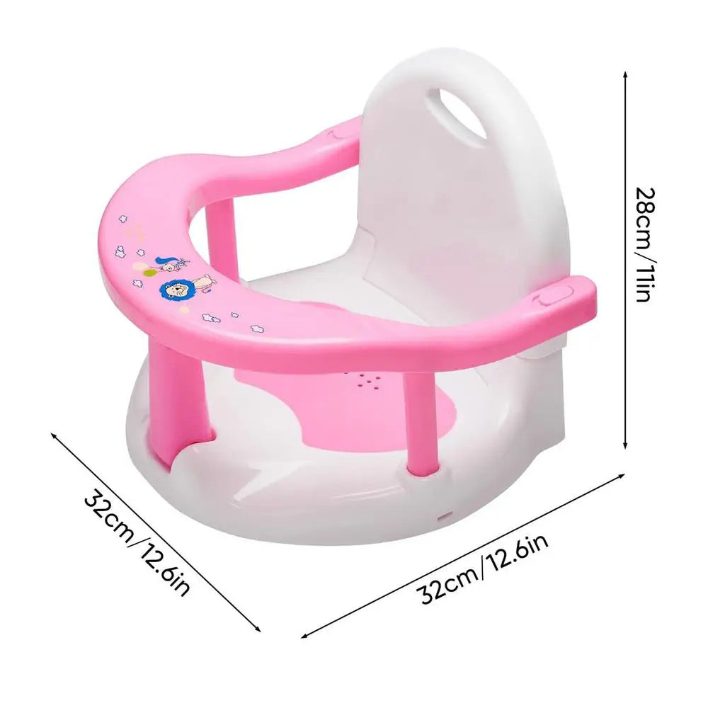 Baby Bath Seat Mat – Foldable, Anti-Slip & Secure