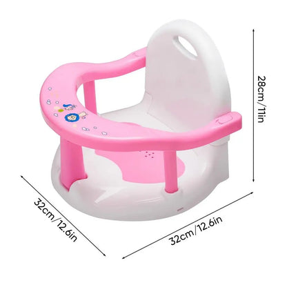 Baby Bath Seat Mat – Foldable, Anti-Slip & Secure