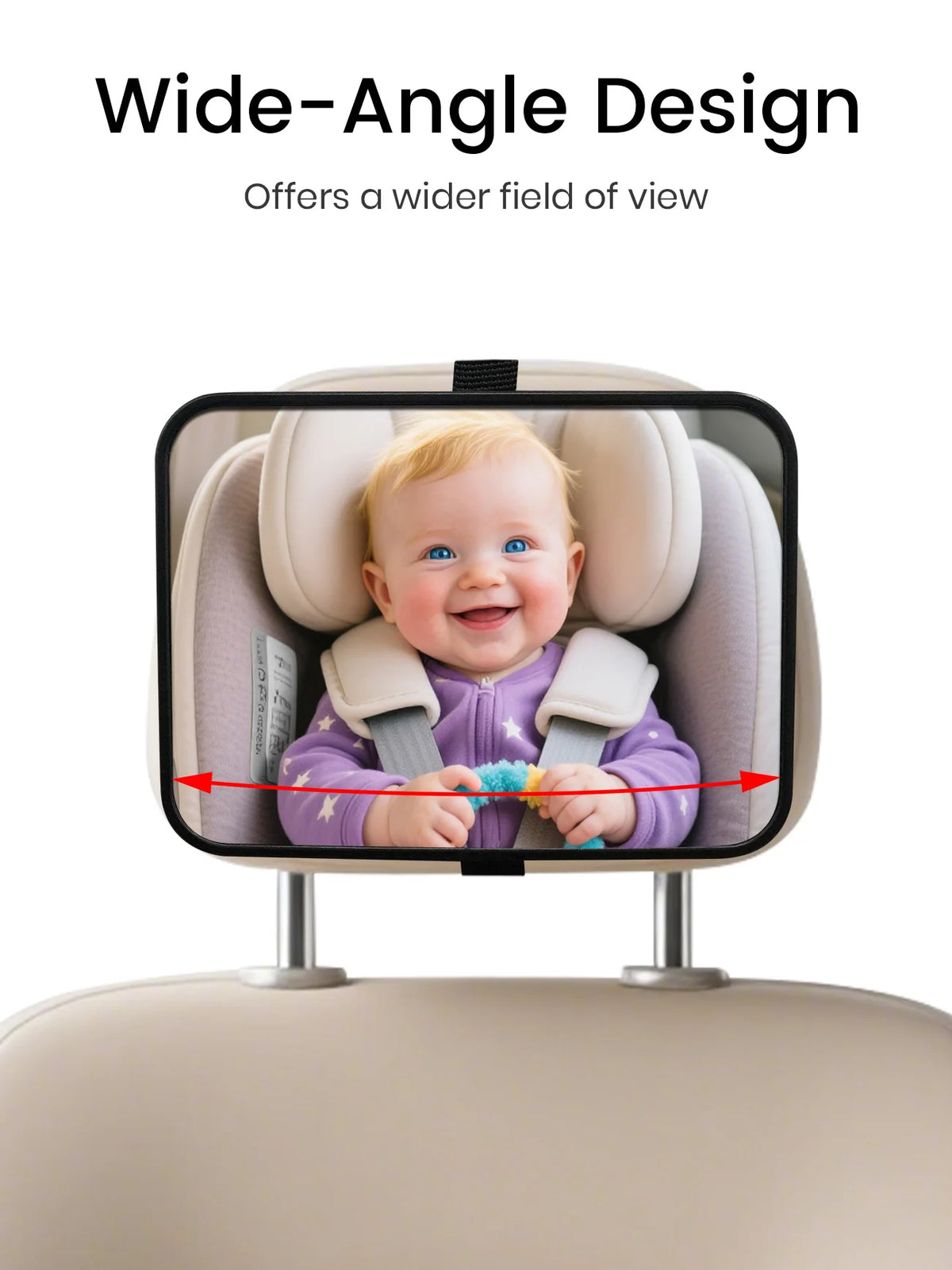 Car Mirror for Babies | Rearview Infant & Child Monitor