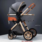 2025 High Landscape 3-in-1 Luxury Baby Stroller & Carriage – Infant Cradle