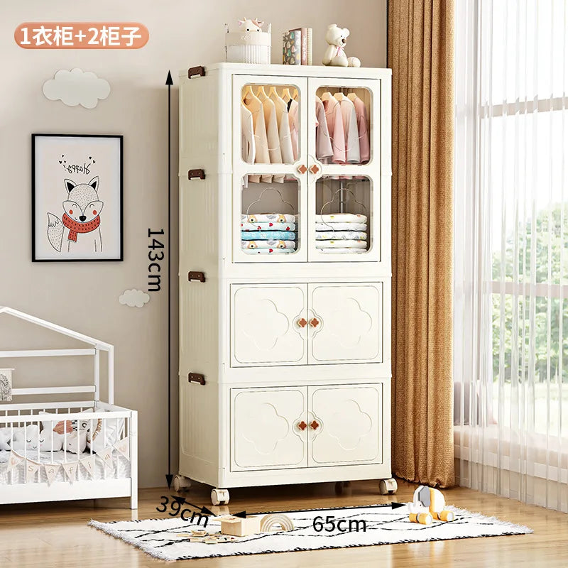 Armoire de rangement pour enfants – Placard bébé et bac de rangement