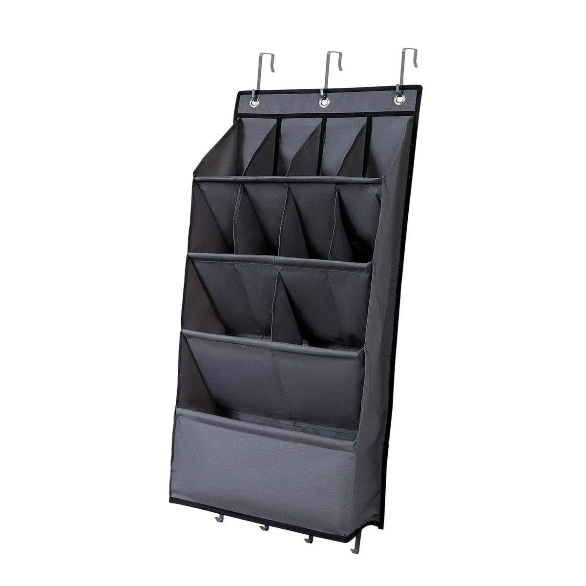 Foldable Over-Door Shoe Rack – Deep Pockets for Shoes, Toys & Baby Items