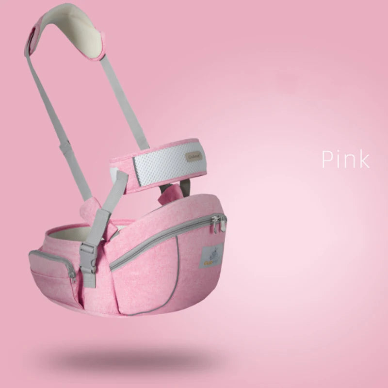 Porte-bébé ergonomique face au ventre avec siège de hanche